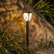 Solar Earth Plug-in Lamp Villa Courtyard Grass Terrace Lamp Outdoor Waterproof Garden Yard Modern Meadow Park Inserts Clay