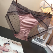 Underwear womens new 2020 hot style European and American sexy lace waist bag hip transparent seamless mesh hollow is very hot