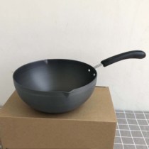 Ft Factory Shop Foreign Trade Pan Furniture Outlet Tailstock Clear Cabin 22cm Stockpot without coating Milk Pan Hard Oxidation Pan Durable