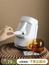 Toilet Pumping Paper Box Light Lavish High End Superior High Level Sensory Tissue Box Living Room Upscale Modern Style Creative Personality