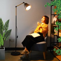 Northern European Wood Art Floor Lamp For Living Room Led Be