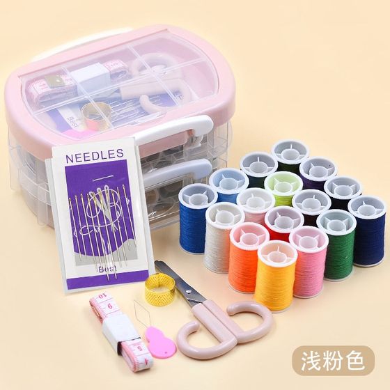 30 피스 재봉 키트 홈 재봉 바늘 상자 휴대용 대형 3LA 30 피스 재봉 키트 홈 재봉 바늘 상자 휴대용 대형 3LA
