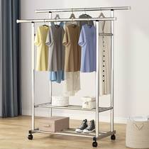 304 stainless steel floor drying clothes hanger zi thickened bedroom sturdy home balcony with simple indoor small family type