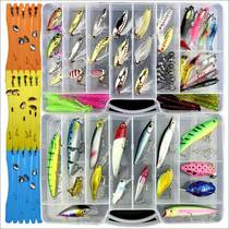 vlb lujah false bait suit through kill full set of bait equipment wild fishing teething iron plate bait proposed bait bright sheet grass fish fresh water