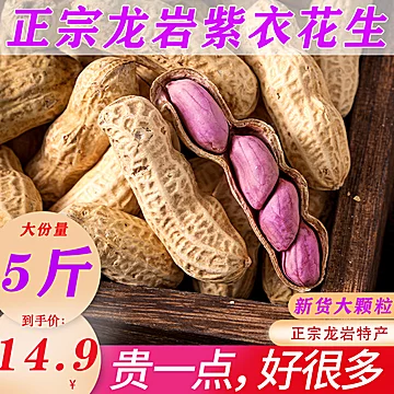 【可签到】龙岩4粒花生1斤4种口味[5元优惠券]-寻折猪