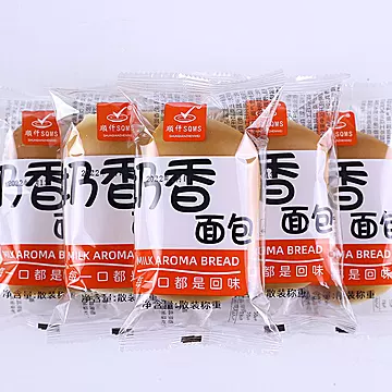 【稳定签到】顺仟奶香小面包500g/箱[10元优惠券]-寻折猪