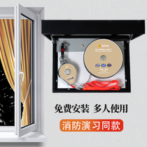 Mural reciprocating high-rise high-rise escape descent device household fire safety rope fire high-altitude life-saving artifact
