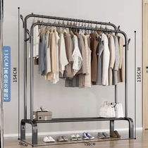 Simple clothes rack floor vertical clothes rack single pole balcony drying rack household bedroom dormitory clothes rack