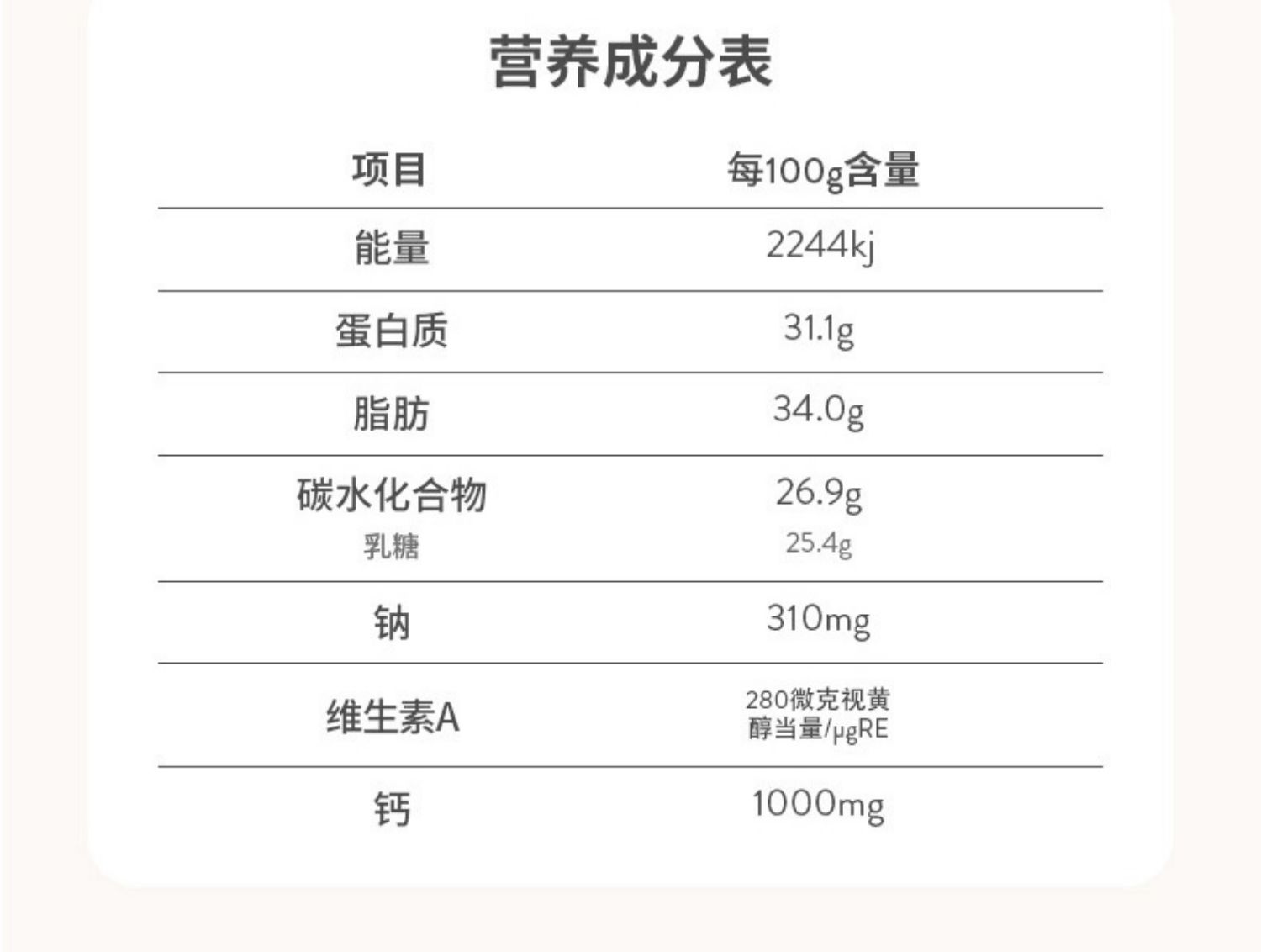 SpringSheep春绵高钙全脂绵羊奶粉750g