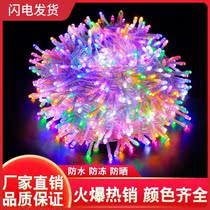 LED Festoon outdoor waterproof string light Christmas hanging light shopping mall Wedding Celebration with Festive Decorative Lights