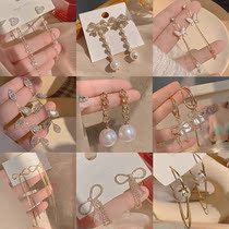 Earthen Retro Port Wind 925 Silver Needle Earrings Earrings By Catty Catty Temperament Superior Ear Nail Woman 2021 new