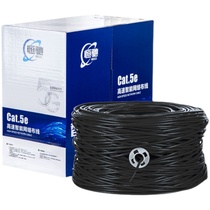 Pure copper ultra five types of six types of network cable 1000000000000000 eight-core network broadband wire poe home engineering monitoring whole box 305 1
