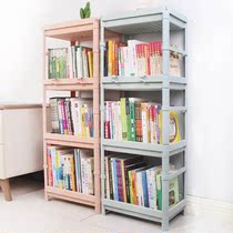 Multilayer 13dsD small bookcase bookcase simple table easy for students with simple current shelf on floor bedroom net red plotter