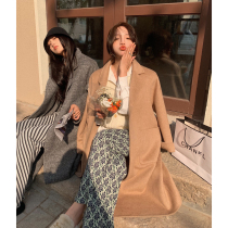 (Triumph door big coat) belt double sided bring your own casual and casual trendy metropolitan sense