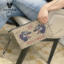 Men Hands Bag Fashion Genuine Leather Large Capacity Handbag Business Casual Bag Ins Tide Luxury Brands Mens Bag