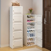 Room Outer lift Entrance Shoe Cabinet Simple Home entrance Entrance Gate God Instrumental Province Space Dust Resistant New 2021 Economy Type Shelf