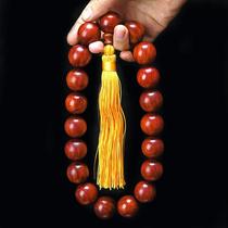 Hand-held Buddha Pearl Pearl Sandalcar Natural Hanging Hanging Light Lin - Pearl Light 19 of Zambia Play old hang
