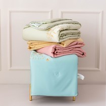 Small freshened summer by four sets of antibacterial ice silk air conditioning Summer cool by thin core tencel Single summer by machine washable wash