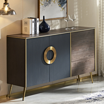 Willy-style minimalist in door lockers Integrated Dining Side Cabinet Living Room Entrance Solid Wood Genguan Shoes Cabinet Oversized Space