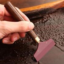 Tea Tray Wiper Brush Silicone Tea Ceremony Pu-erh Tea Knife Accessories Tea Brush Tea Scraper Ebony Tea Wash Kung Fu Tea Set