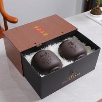 Tea leaf jar Purple Sand Melan Bamboo Chamomile Tea Leaf Jars Large Code Puer Flowers Red Green Wake-up Tea Wrap Jar Custom Logo