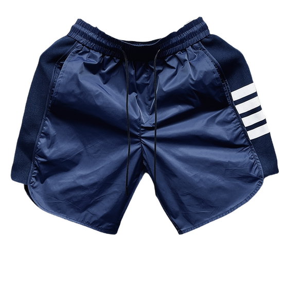 High-end shorts men's summer loose ice silk striped three-quarter pants sports handsome young people loose breathable beach pants trendy
High-end shorts men's summer loose ice silk striped three-quarter pants sports handsome young people loose breathable beach pants trendy