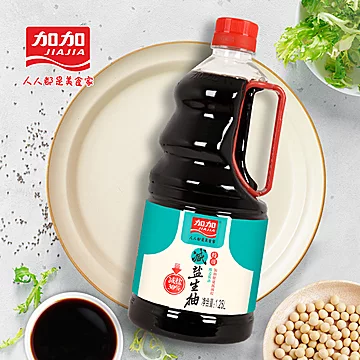 【加加】减盐生抽1.25L+上等蚝油715g[15元优惠券]-寻折猪