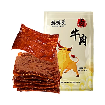 路路灵香辣牛肉片120g[8元优惠券]-寻折猪