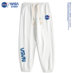 NASA联名裤子春秋款潮ins百搭束脚休闲长裤秋季运动卫裤男女同款价格比较