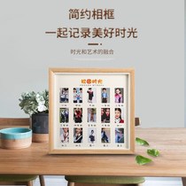 Campus Time Photo Frame Pendulum Bench Child Growth Photo Frame Wedding Anniversary Photo Photo Frame Kid to Record Album