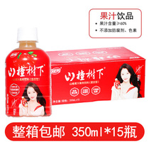 The official flagship store under the hawthorn tree is greasy drink appetizing hawthorn drink fruit juice drink drink net red hot style a