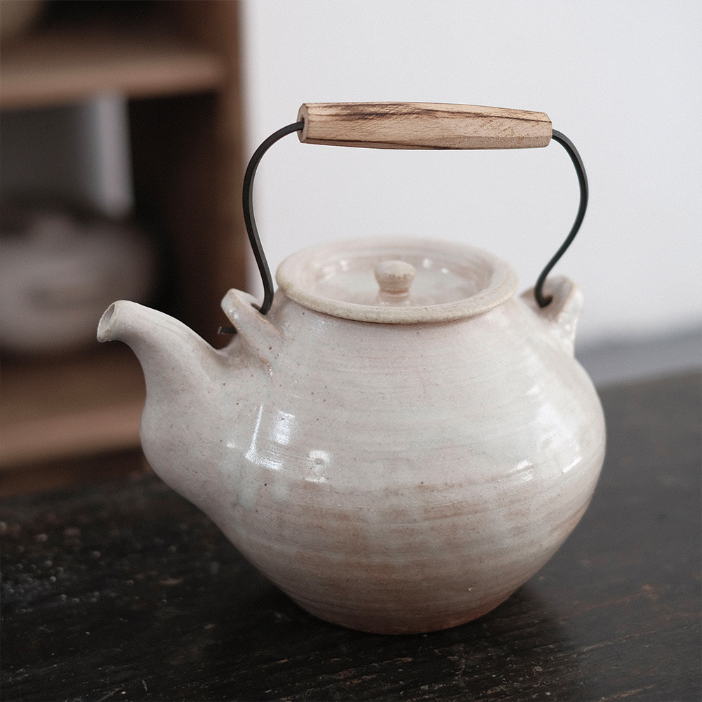 市川孝 焙煎煮茶器 茶器 片手鍋市川孝さん 煮茶器