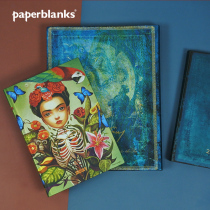 paperblanks2021 years 12 months thick wear diary schedule this Japanese plan this soft cover soft face copy hardcover book thick notebook exquisite hand account gift stationery big book B5