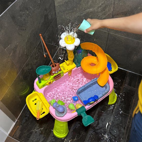 Bathing toys Baby and children bathing and playing with water electric shower water park circulation spray water play new model
Bathing toys Baby and children bathing and playing with water electric shower water park circulation spray water play new model