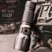 White laser high-strength light ultra-bright flashlight household outdoor chargeable portable super-strong emergency xenon lamp