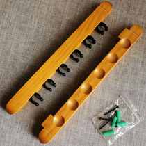 Solid wood cue rack billiard cue rack wall-mounted billiard cue rack wall-mounted billiard cue rack table cue storage more