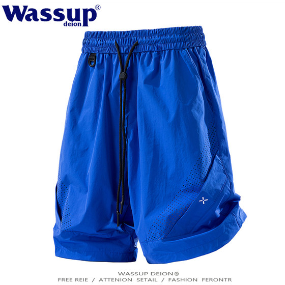 WASSUP DEION Japanese outdoor sports and casual pinch pants men's summer Klein blue trendy beach shorts
WASSUP DEION Japanese outdoor sports and casual pinch pants men's summer Klein blue trendy beach shorts