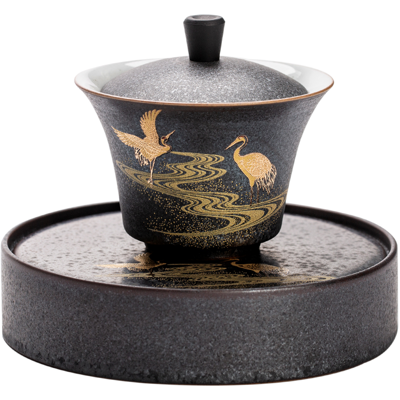 Japanese as tureen suit pot bearing restoring ancient ways of ceramic cups dry terms plate of kung fu tea tea bowl three tureen