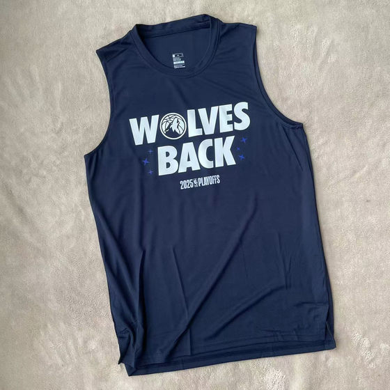 Timberwolves 2025 Playoff Edwards jersey American quick-drying basketball training vest shooting suit sleeveless
Timberwolves 2025 Playoff Edwards jersey American quick-drying basketball training vest shooting suit sleeveless