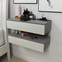 Hover bedside cabinet small household wall hanging drawer wall dresser wall dresser creative net red wall cabinet small red book suspension drawer