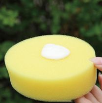 Round waxing sponge (car scratch giveaway)