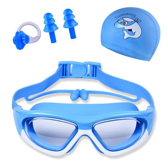 Children's swimming goggles waterproof and anti-fog high definition large frame boy professional diving equipment girls swimming glasses swimming cap set
Children's swimming goggles waterproof and anti-fog high definition large frame boy professional diving equipment girls swimming glasses swimming cap set