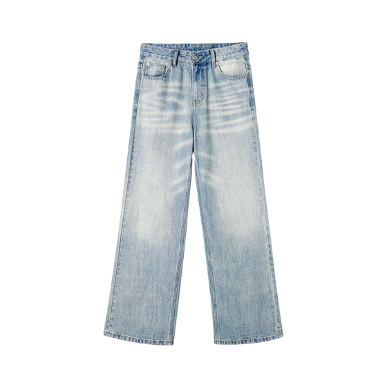 NBKY Fashion Light Color Basic Wide Leg Pants Casual Loose Straight Retro Washed American Jeans Boys
NBKY Fashion Light Color Basic Wide Leg Pants Casual Loose Straight Retro Washed American Jeans Boys