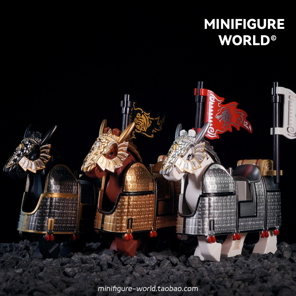 乐高适用玄甲军陷阵陌刀军事中世纪铠甲骑兵古士兵积木人仔玩具