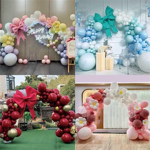 Balloon Arches New Shop Opening Birthday Knot Wedding Decoration Kindergarten Party Scene Atmosphere Arrangement Bracket-Taobao