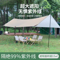 Camping Outdoor Screen Tent Sun Protection UV Camping Products Coated Screen Screen