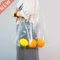 Fashion Handbags for Girls Cle PVC Handbag Clutch Bag