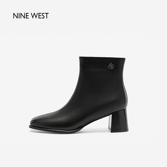 Nine West/Jiuxi 2024 new fashion boots for women's shoes sheepskin leather thick heel soft velvet inner warmth
Nine West/Jiuxi 2024 new fashion boots for women's shoes sheepskin leather thick heel soft velvet inner warmth
