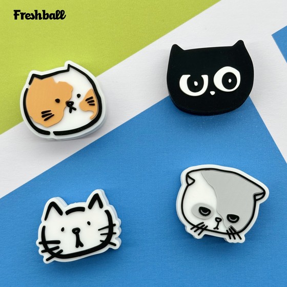 Freshball cute cartoon kitten professional tennis racket shock absorber shock absorber silicone shockproof device strip
Freshball cute cartoon kitten professional tennis racket shock absorber shock absorber silicone shockproof device strip