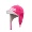 Розовый вельвет бейсболка + шлем